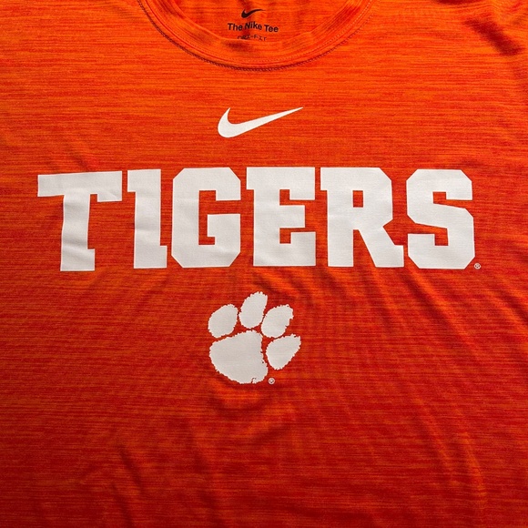 Clemson Nike Dri-FIT Short Sleeve Tee - Team Issue - Men's L - LIKE NEW! - Picture 2 of 10